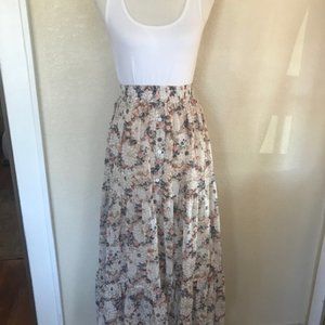 Promesa Floral Maxi Skirt